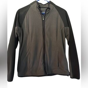 Grey and black jacket